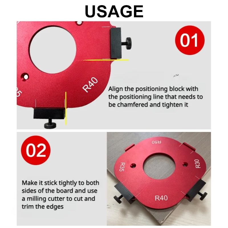 4 In 1 Arc Angle Positioning Template🥰