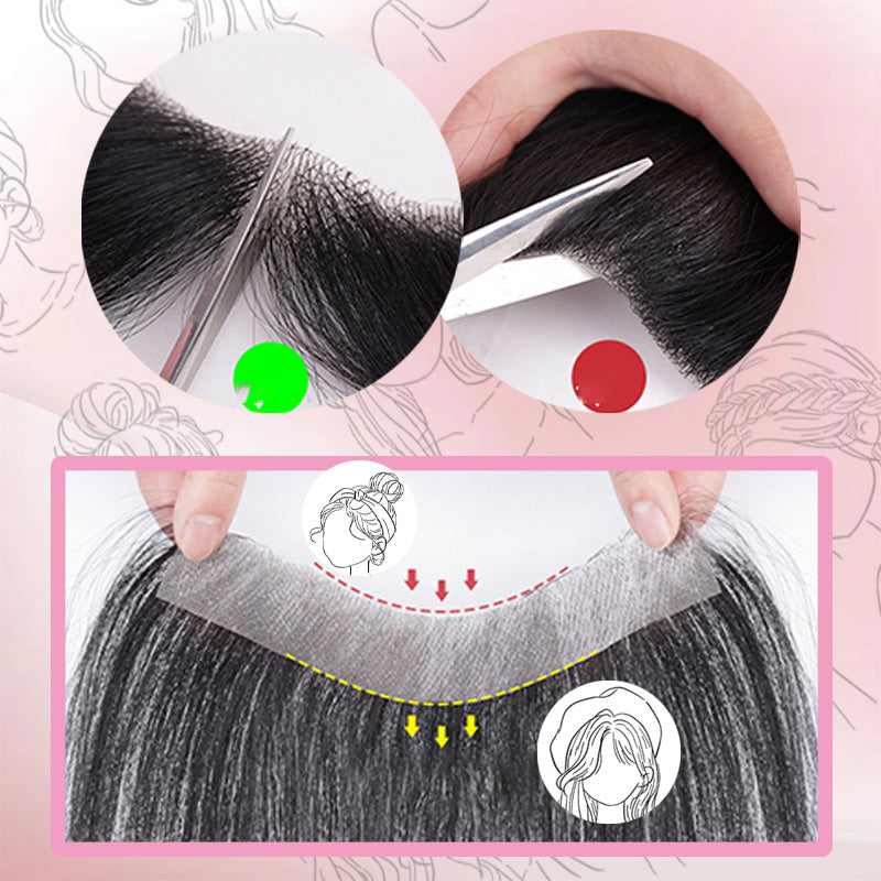 Bangs Hairpiece - Enhancing Forehead Hairlines（50% OFF）