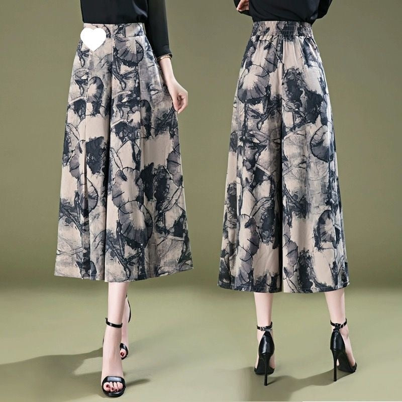 🎉(limited time offer buy 1 get 1 free)🎉Women's Elegant Chiffon Wide Leg Pants