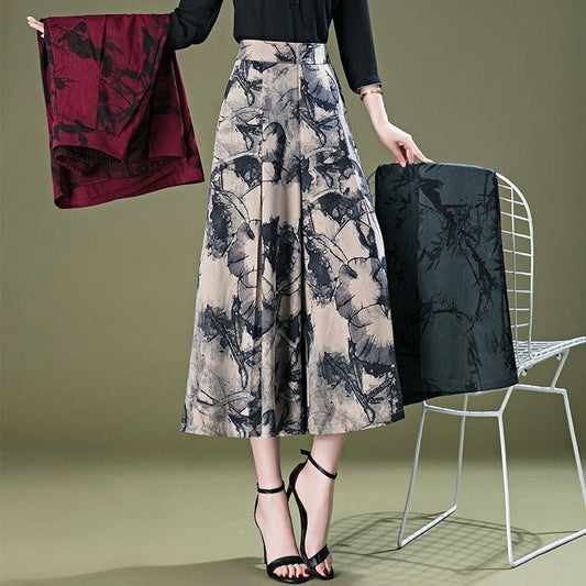 🎉(limited time offer buy 1 get 1 free)🎉Women's Elegant Chiffon Wide Leg Pants