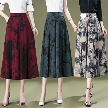 🎉(limited time offer buy 1 get 1 free)🎉Women's Elegant Chiffon Wide Leg Pants