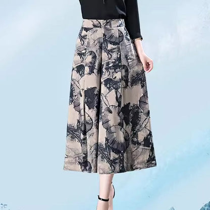 🎉(limited time offer buy 1 get 1 free)🎉Women's Elegant Chiffon Wide Leg Pants