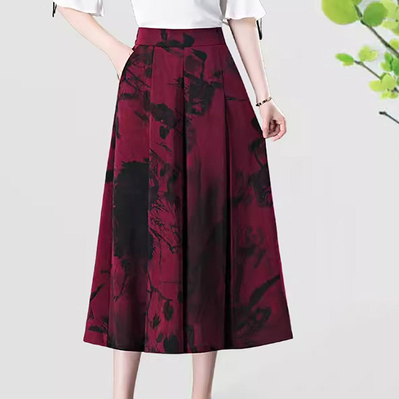 🎉(limited time offer buy 1 get 1 free)🎉Women's Elegant Chiffon Wide Leg Pants