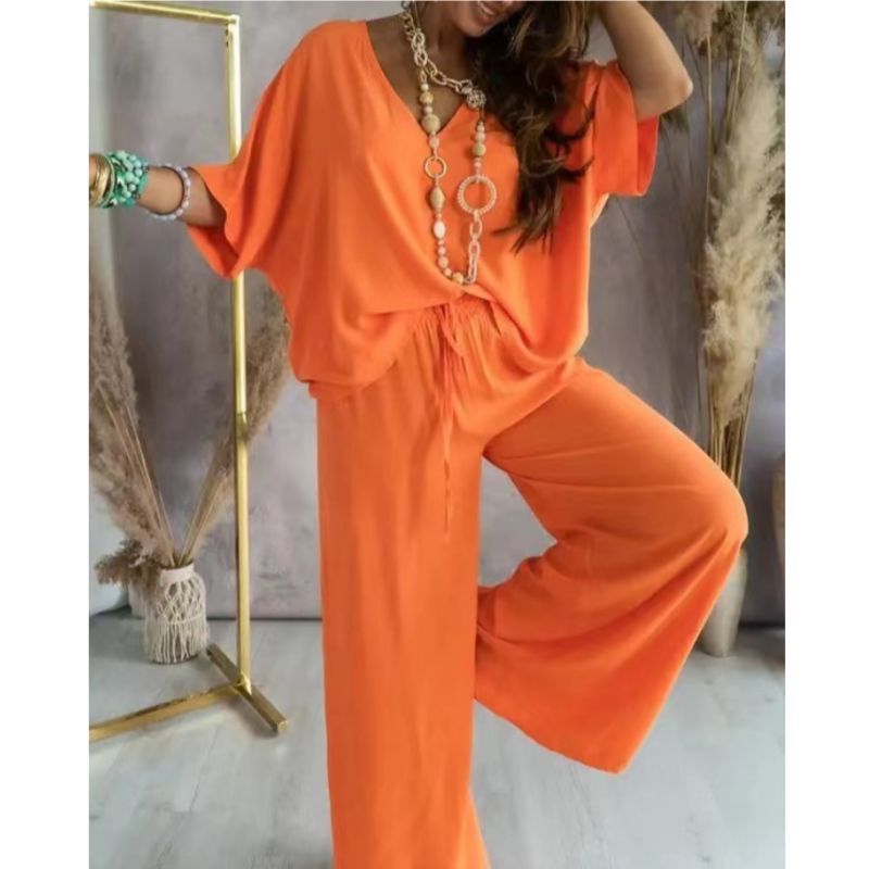 🔥Summer Hot Sale🔥Women’s Casual Loose Solid Color Suit