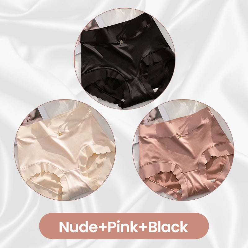 🔥Hot Sale - Buy 2 Get 1 Free🔥Premium Satin Antibacterial Moisture-absorbing Panties