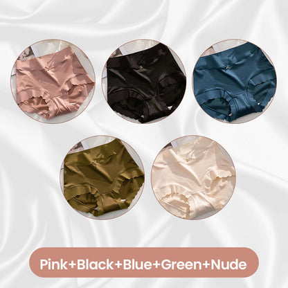 🔥Hot Sale - Buy 2 Get 1 Free🔥Premium Satin Antibacterial Moisture-absorbing Panties