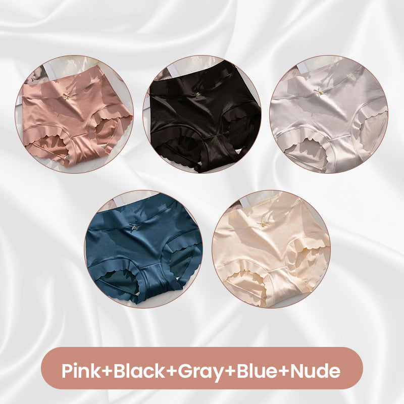 🔥Hot Sale - Buy 2 Get 1 Free🔥Premium Satin Antibacterial Moisture-absorbing Panties