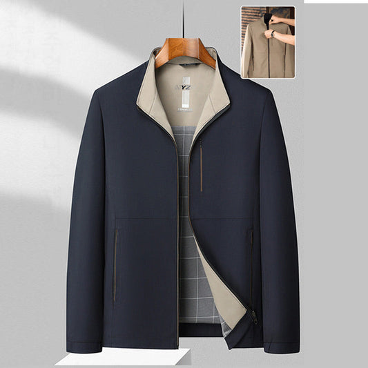 🔥(HOT 39% OFF)🔥 Middle-aged Men's Casual Zipper Jacket ✈️ FREE SHIPPING!