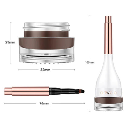 🔥 (limited time offer buy 1 get 1 free) 🔥 long-lasting, smudge-proof, waterproof eyebrow cream