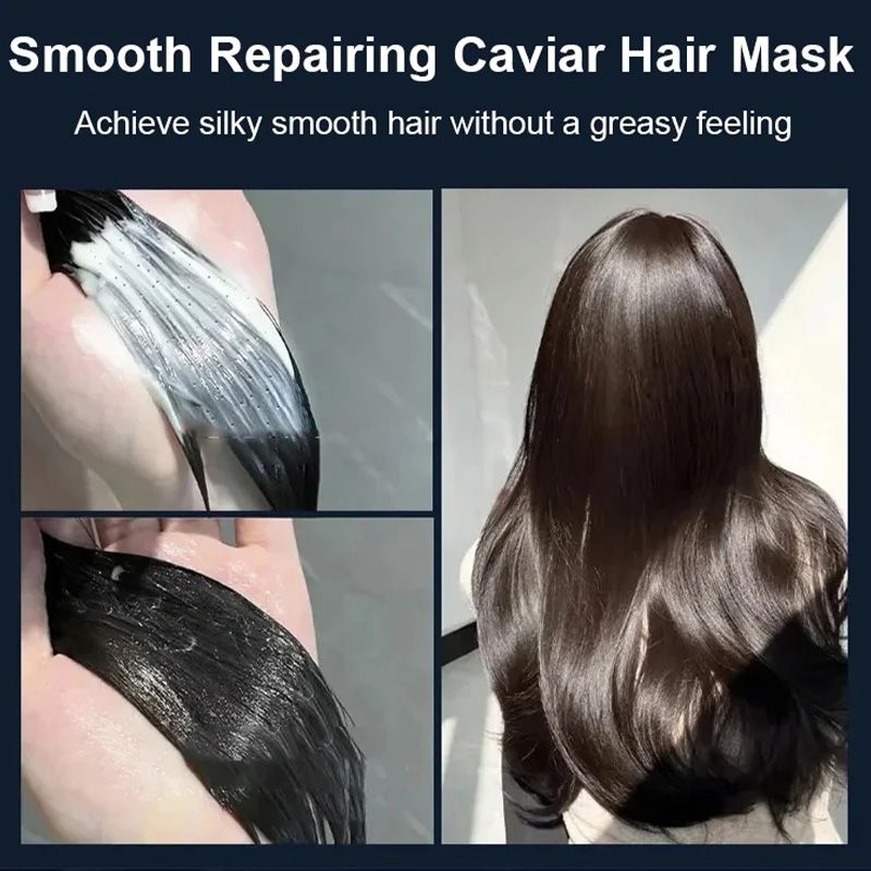 🔥Limited Time 40%OFF🔥 Caviar Extract Repairing Hair Mask