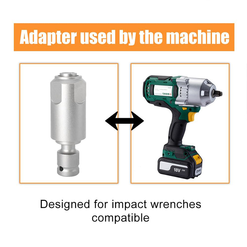 🔥2024 Hot🔥 High-carbon steel Electric Wrench to Hammer Adapter