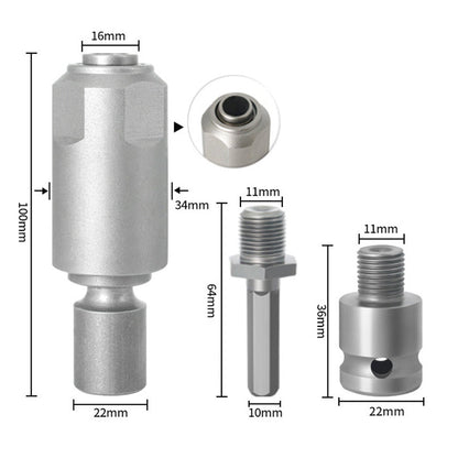 🔥2024 Hot🔥 High-carbon steel Electric Wrench to Hammer Adapter