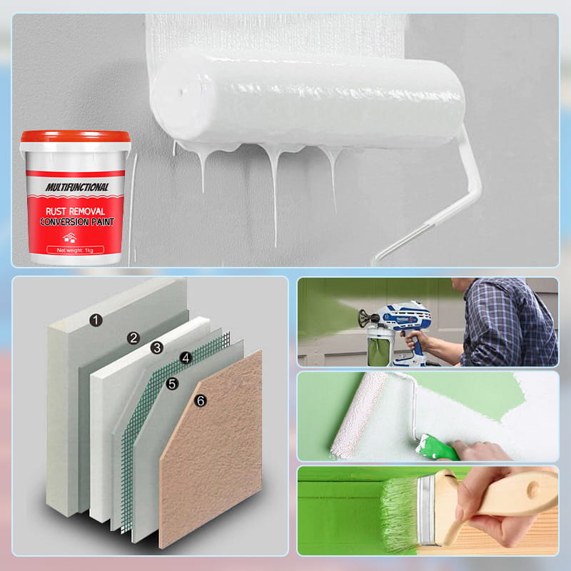 🔥Free Shipping✈️Multifunctional Rust Removal & Conversion Paint