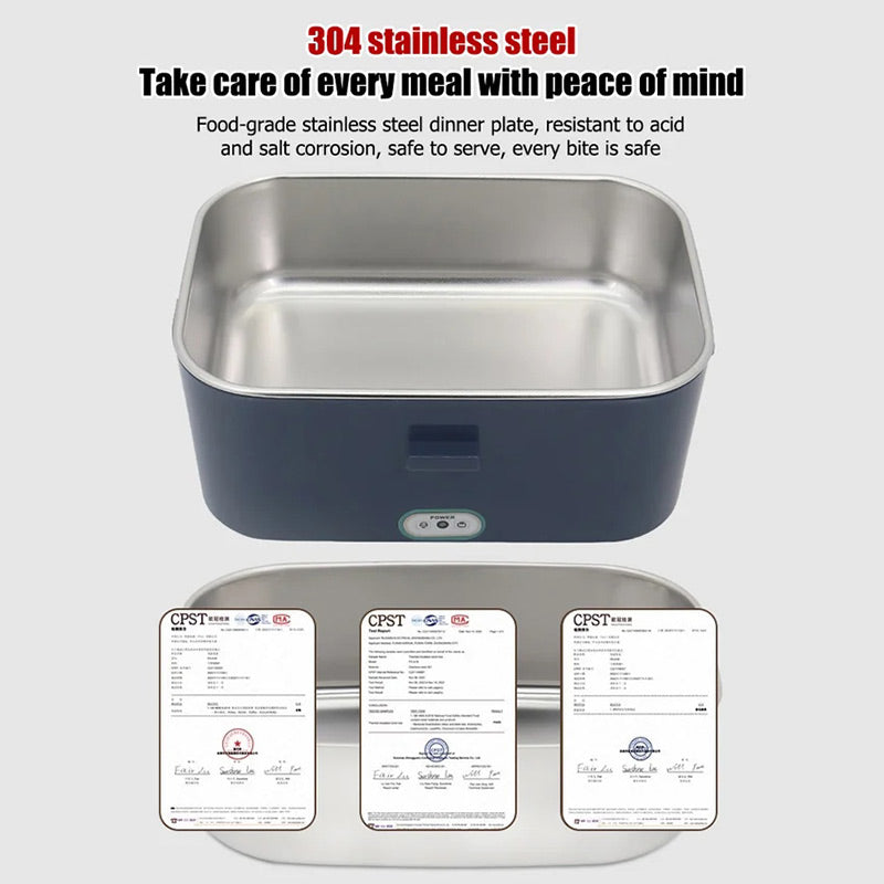 🔥🍱Portable Electric Lunch Box Food Heater Set