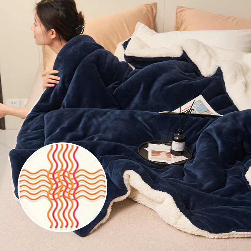 [Winter Gift] Double Thickened Warm Plush Blanket