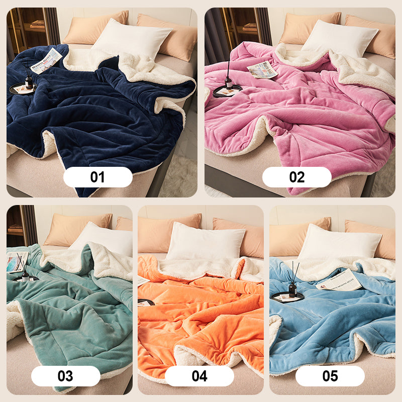 [Winter Gift] Double Thickened Warm Plush Blanket