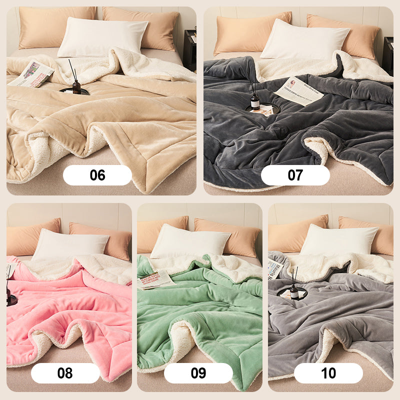 [Winter Gift] Double Thickened Warm Plush Blanket