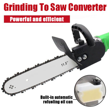 🎅 50% off Christmas Sale🎅Angle Grinder Converted Electric Chainsaw Kit