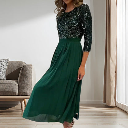 🔥Women's Sequin Midi Tulle Dress