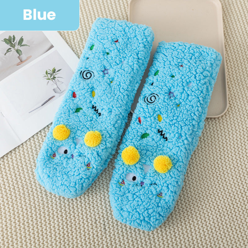 Women's Fluffy Thick Slipper Socks