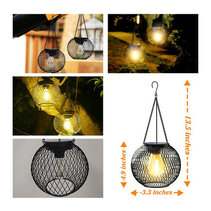 💡🌟Retro Metal Solar Lanterns