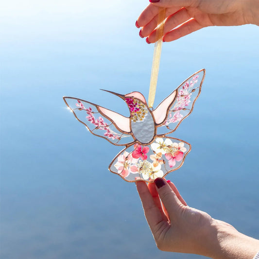 Acrylic Hummingbird Window Hanging Ornament