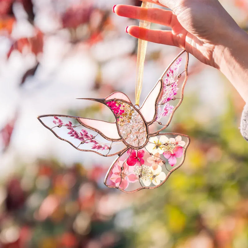 Acrylic Hummingbird Window Hanging Ornament