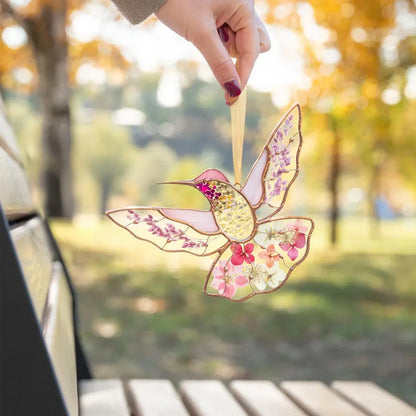 Acrylic Hummingbird Window Hanging Ornament