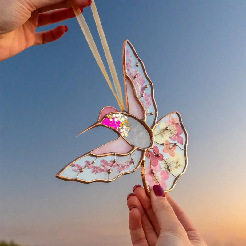 Acrylic Hummingbird Window Hanging Ornament
