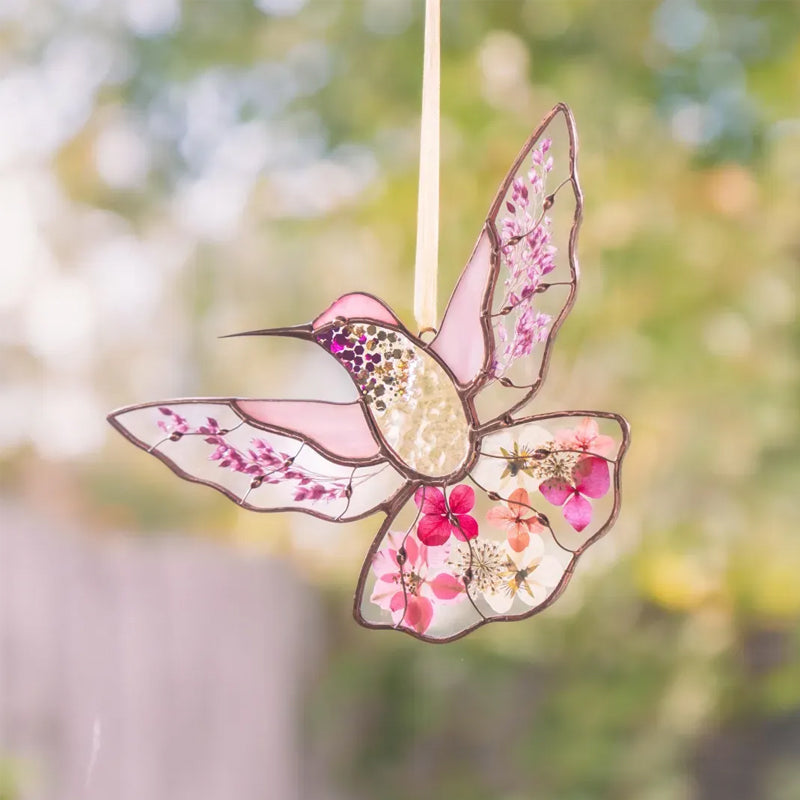 Acrylic Hummingbird Window Hanging Ornament