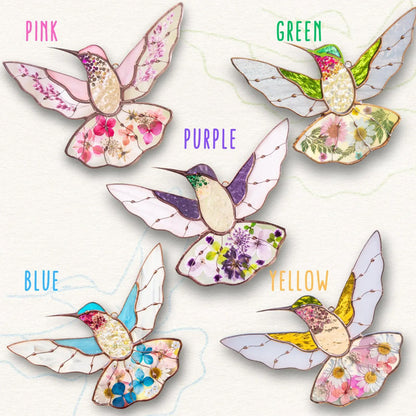 Acrylic Hummingbird Window Hanging Ornament