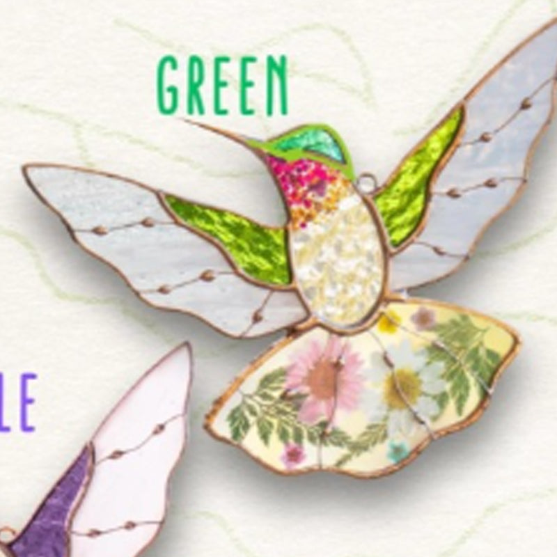 Acrylic Hummingbird Window Hanging Ornament