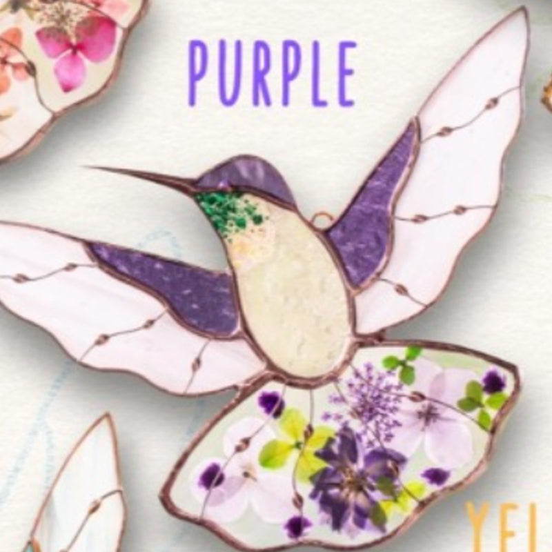 Acrylic Hummingbird Window Hanging Ornament