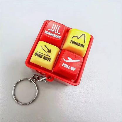 🚨📢Airbus Warning Sound Simulator with Keyring
