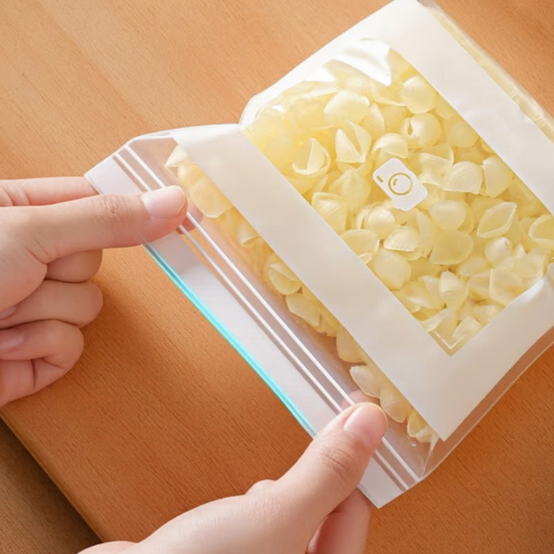 Transparent Food-Grade Reinforced Double-Seal Bags
