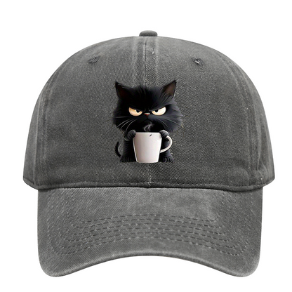 🐱Cute Black Cat Vintage Baseball Cap