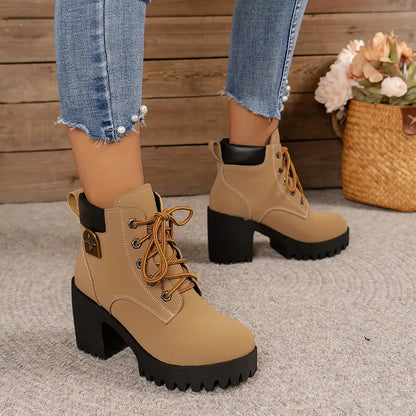 🎅New British Style Thick-soled Martin Boots