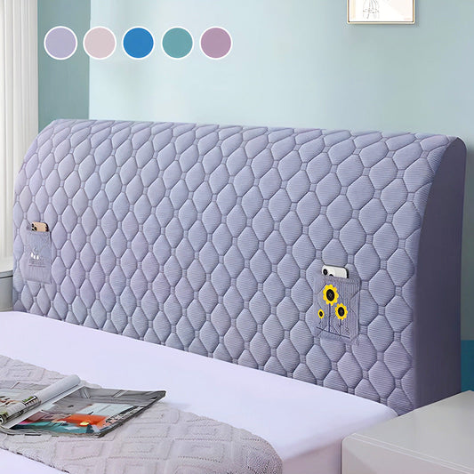 💥Bed Headboard Stretchy Padded Cover