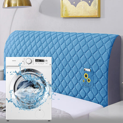 💥Bed Headboard Stretchy Padded Cover