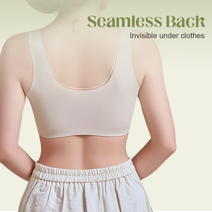 Comfort Front-Clasp & Wire-Free Seamless Bra
