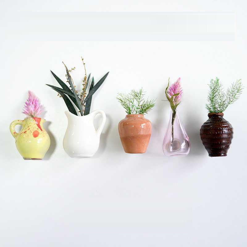 Mini Ceramic Vase Fridge Magnet