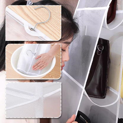 🔥Hanging Handbag Dust-Proof Organizer with 6/8 Large Pockets