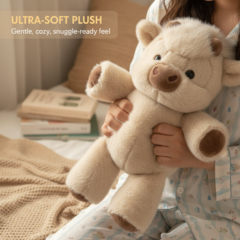 🎁🎁Adorable & Furry Highland Cattle Soft Toy