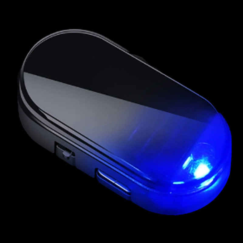 🚗 Solar Car Anti-Theft Light – solar + USB charged, auto-flashes at night. Realistic LED mimics active alarm – deters thieves without wiring. Heat-resistant, stick & go! 🛡️💡