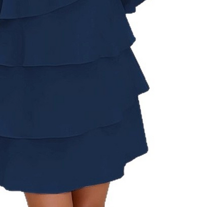 💃Women's Tiered Ruffle Dress with Flared Sleeves