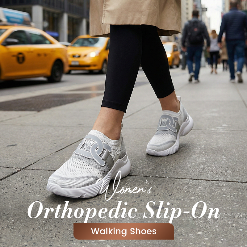 Women's Orthopedic Slip-On Walking Shoes 👟Walking With Ease