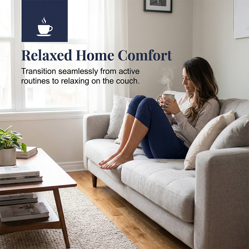 Drawstring Waist Cropped Sweatpants – Soft Polyester, Capri-Length & Side Pockets