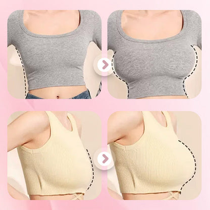 Strapless Push-Up Bra – 360° Non-slip, Wireless & Breathable. 🛡️✨