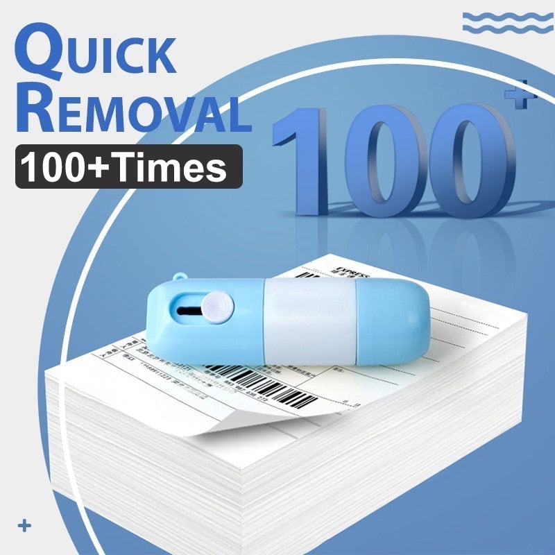 🔪 Thermal Paper Correction Fluid with Unboxing Knife – 2-in-1 ✨