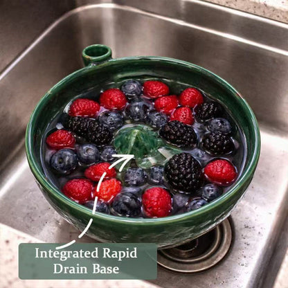 🍓 Berry Swirl Washing & Serving Bowl🥣